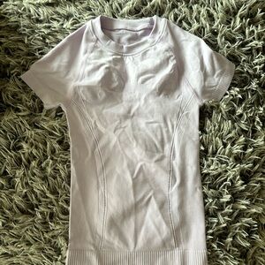 Lavendar Athletic Fitted Shirt